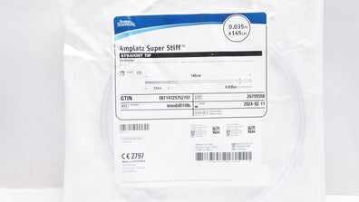 Boston Scientific 640108 Amplatz Super Stiff Straight Tip Guidewire 0.035in. (x)